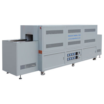 کوره خشک کن کمربند 500C 120L Mesh با آلومینیوم بالا 1500 اتاق پارچه فیبر سرامیکی