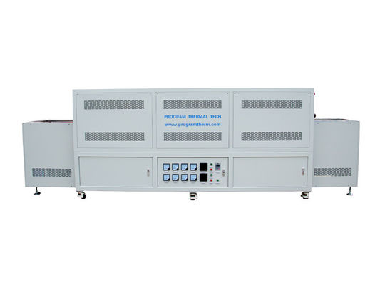 کوره خشک کن کمربند 500C 120L Mesh با آلومینیوم بالا 1500 اتاق پارچه فیبر سرامیکی